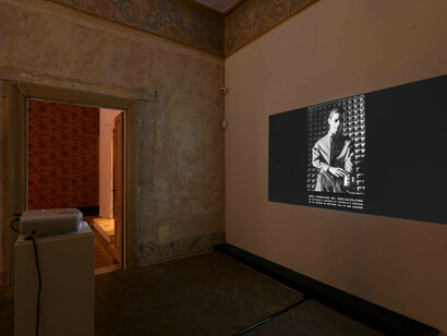 Ralf Hütter, Kraftwerk. The man machine, exhibition view. Courtesy of Indipendenza Gallery