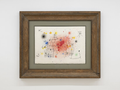 Joan Miró, Sans titre, 1960. Cortesía de ADN Galeria. Fotos por Roberto Ruiz