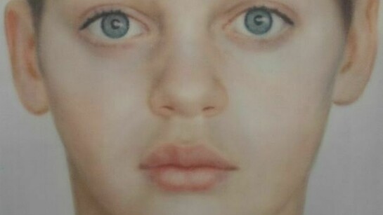 Till Freiwald, o.T., Aquarell auf Karton, 2014, 218 x 153 cm (detail)