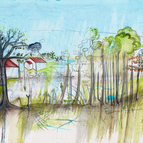 De la vallée, artwork in exhibition. Courtesy of Power Station of Art