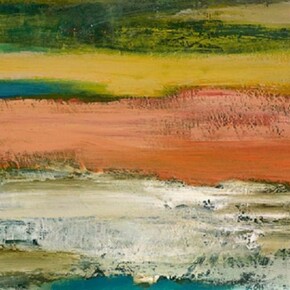 Maja Lisa Engelhardt, The Fifth Day, 2012-2013, acrylic on canvas, 19 × 13 inches