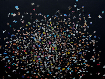 Daniele Galliano, Constellations, 2014, Collages, 50 x 70 cm