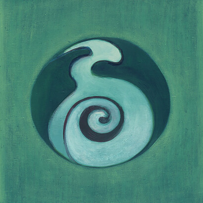 Ho Kan, Origin, 2010, Oil on canvas, 50x50cm. Courtesy of Eli Klein Gallery