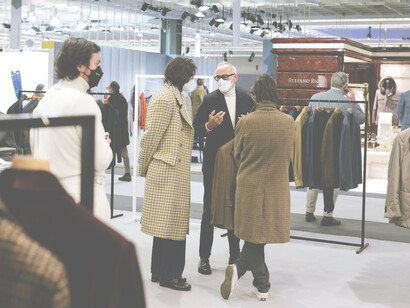 Questo Pitti Uomo ha richiesto una carica di grande vitalità, con speranza e fiducia che i settori collegati alla moda ripartano