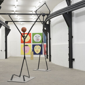 Lorenzo Scotto di Luzio, Basteln. Installation vew at T293
