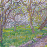 Johan Dijkstra, Orchard, undated. Courtesy of Groninger Museum