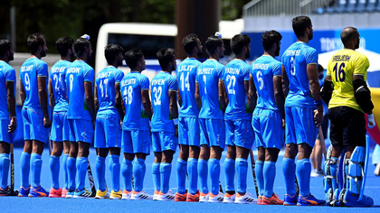 Indian field hockey players, 2020 Tokyo Olympics
