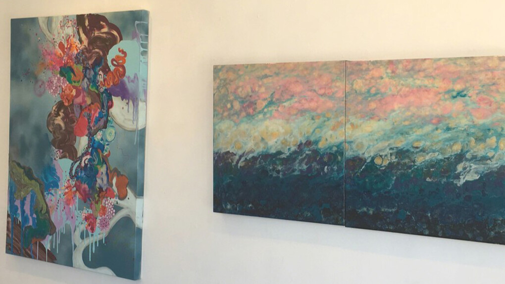 All About Blue. Courtesy of Elisa Contemporary Art