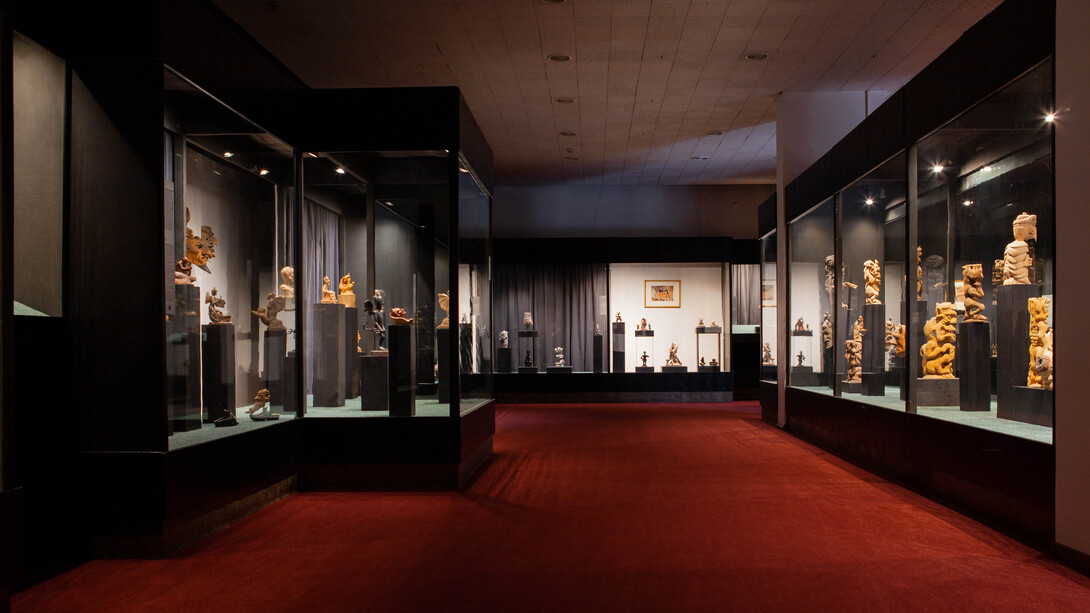 Devil collection, exhibition view. Courtesy of M. K. Čiurlionis National Museum of Art 
