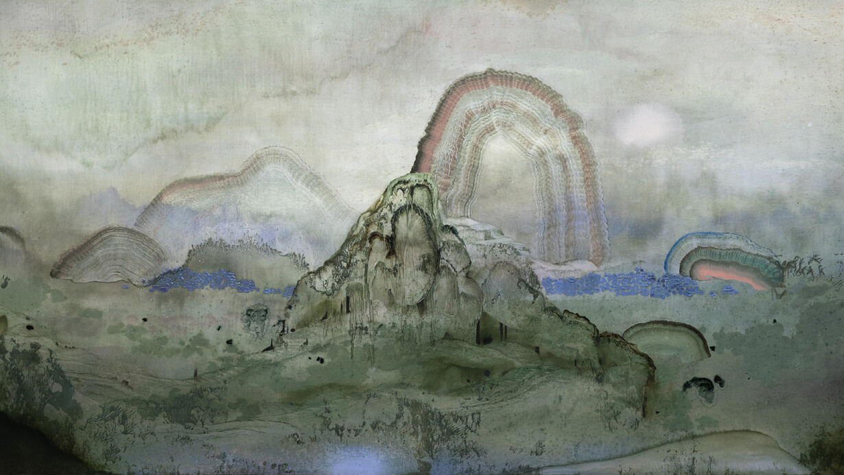 Darren Waterston, Variation no. 3 (detail), 2026. Courtesy of Berggruen Gallery 