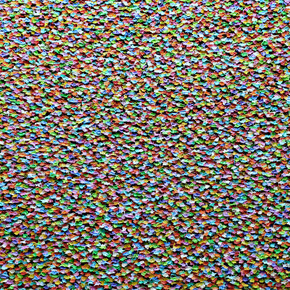 Robert Sagerman, 17,759 (detail), 2018. Courtesy of Cris Worley Fine Arts 