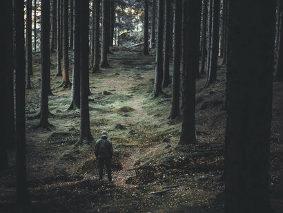 Somehow, when I took a step, I felt my life and personal history in a flash