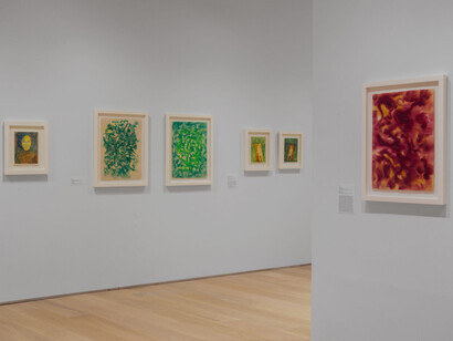 Beauford Delaney, In the medium of life. The drawings of Beauford Delaney, exhibition view. Courtesy of the Drawing Center