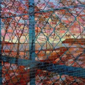 Todd Lanam, Isla Vista Beach, 2013-2014, oil on canvas, 18 x 24 in.