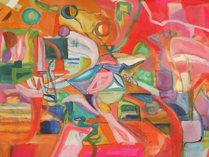 Elizabeth Cody, Cartagena, acrylic on paper,  22.5x30 inches. Courtesy of the artist and The Pleiades Gallery