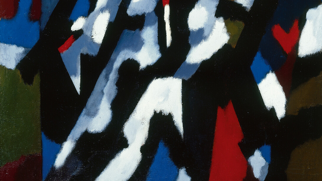 William Gear, Summer Fête (detail), 1951, The Estate of William Gear. Photographer Antonia Reeve