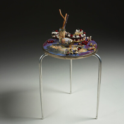 Bertozzi & Casoni, Composizione N.14, 2009, ceramica policroma, 175 x 323 x 25 cm