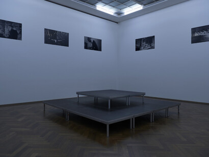 Valentin Noujaïm, Pantheon, vue d’exposition. Avec l’aimable autorisation de la Kunsthalle Basel