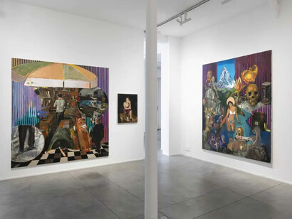 Matthieu Ronsse, Hotel Prado, exhibition view. Courtesy of Galerie Templon