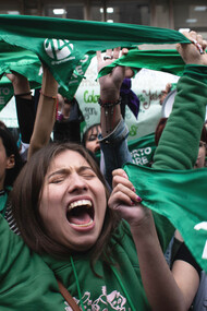 In Colombia, the constitutional law in favor of decriminalizing abortion up to the 24th week of gestation was approved