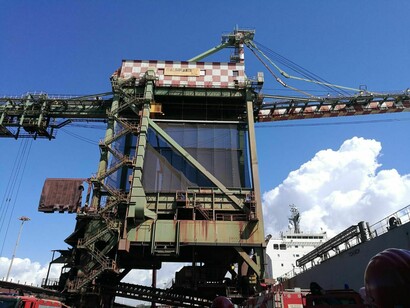 L'area industriale dell'Ilva a Taranto