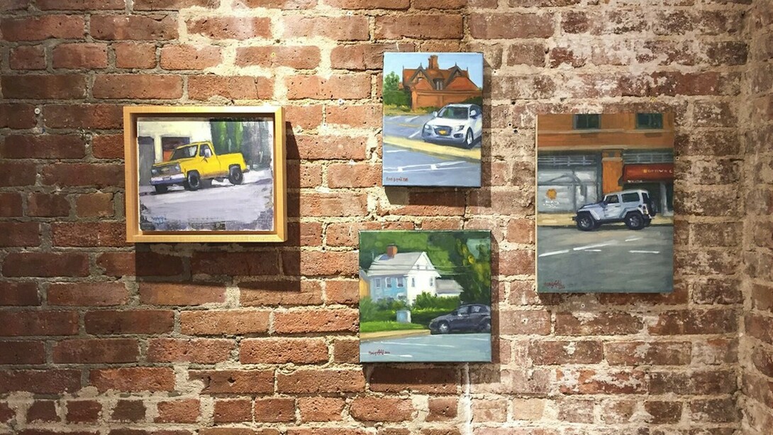 Vroom Vroom Beep Beep, Exhibition view. Courtesy of Susan Eley Fine Art