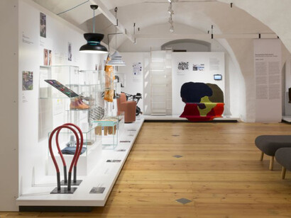 Introduction to Estonian design, exhibition view. Courtesy of Estonian Museum of
Applied Art and Design