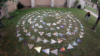 Labirinto Dis-ORDINE, giardino Chapelle Lycéee Fulbert