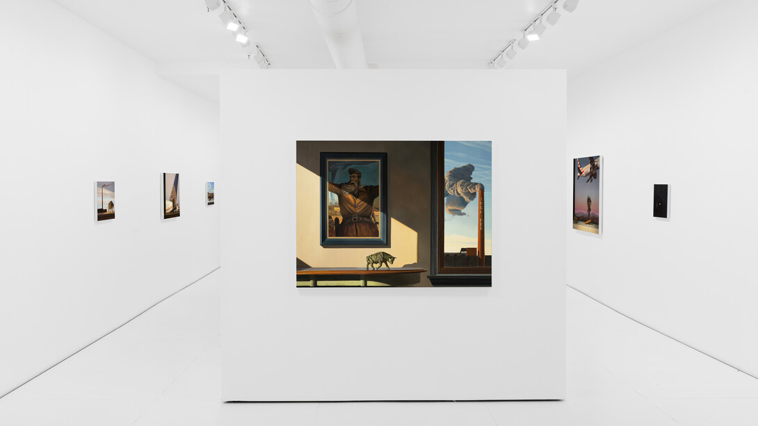 Paul Rouphail, Hammer, exhibition view. Courtesy of Jack Barrett Gallery