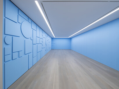 View of the exhibition “De-finitions/methods from the 70s” at Perrotin New York.
© Courtesy of the artist & Perrotin.
Photo: Guillaume Ziccarelli