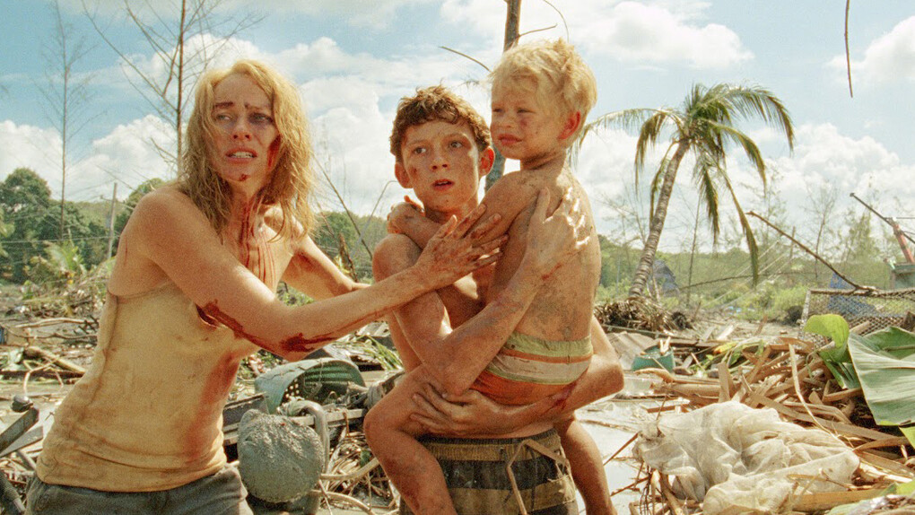 Maomi Watts en "Lo imposible", de Juan Antonio Bayona. 2012