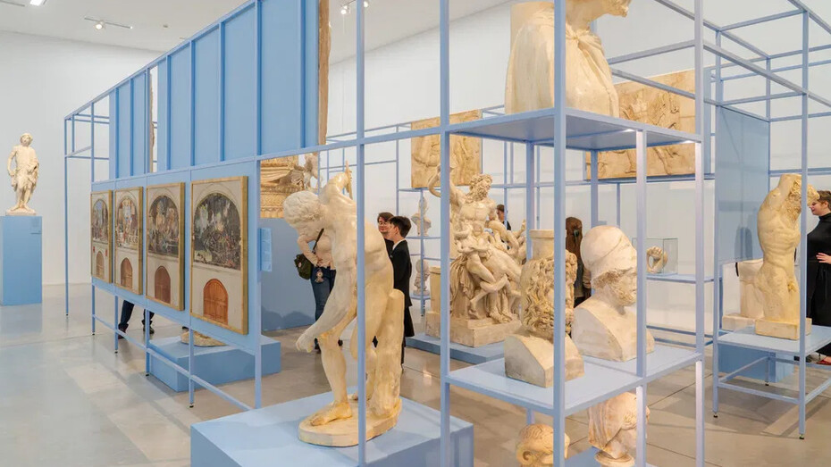 À la poursuite de la connaissance, vue de l'exposition. Avec l'aimable autorisation du M-Museum Leuven