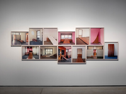 Verschiedene Künstler, Freies spiel der kräfte, ausstellungsansicht. Mit freundlicher genehmigung des Museum der Moderne