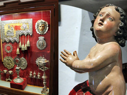 Religiosidad popular, Exhibition view. Courtesy of Museo Unicaja de Artes y Costumbres Populares