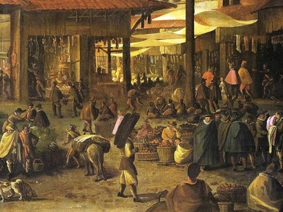 Un mercato medievale