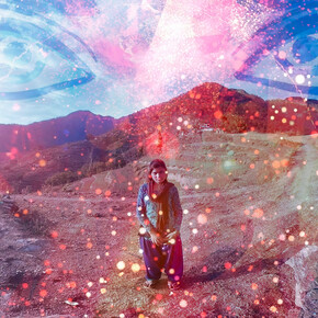 Poulomi Basu, Installation view from Maya: the birth of a superhero, 2023–2024 & Blood
speaks: a ritual of exile, 2013–2018. Mit freundlicher genehmigung des Fotomuseums Winterthur