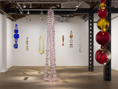 View of Jean-Michel Othoniel’s exhibition at Perrotin Shanghai Photo: Ringo Cheung
© Jean-Michel Othoniel / ADAGP, Paris, 2019. Courtesy of the artist & Perrotin