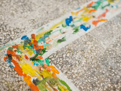 Francesco Lauretta,
Una nuova mostra di pittura, 2014,
Site Mill, Palazzo Beneventano, Scicli,
dettaglio