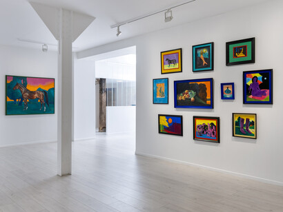 Martin Jacobson, See the sights, exhibition view. Courtesy of Andréhn-Schiptjenko