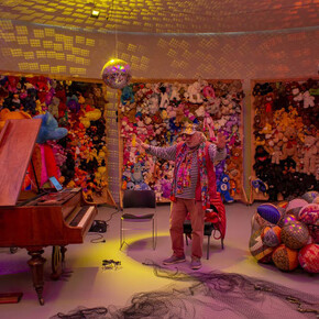 Charlemagne Palestine. Courtesy of M HKA