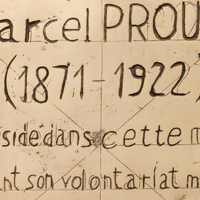 Francesco Arena, Marcel (detalle), 2025. Cortesía de Galería Prats Nogueras Blanchard