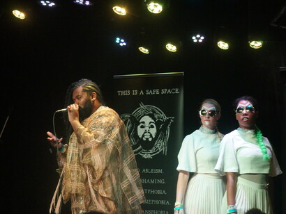 Tunde Olaniran bringing Afro-futuristic soul and hiphop to SXSW 2017. Photo: Catalina Maria Johnson