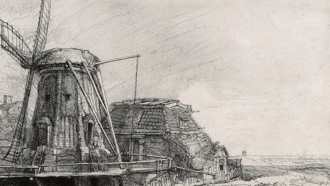 Rembrandt, The mill, 1641. Avec l’aimable autorisation du Museum Het Rembrandthuis