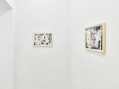 Devin Troy Strother, B M W (A black man’s wish), exhibition view. Courtesy of Ruttkowski;68