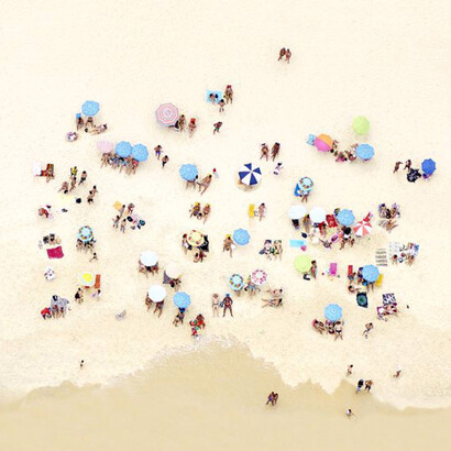 Joshua Jensen-Nagle, Sunbathers of Copacabana III (detail). Courtesy of Anne Loucks Gallery