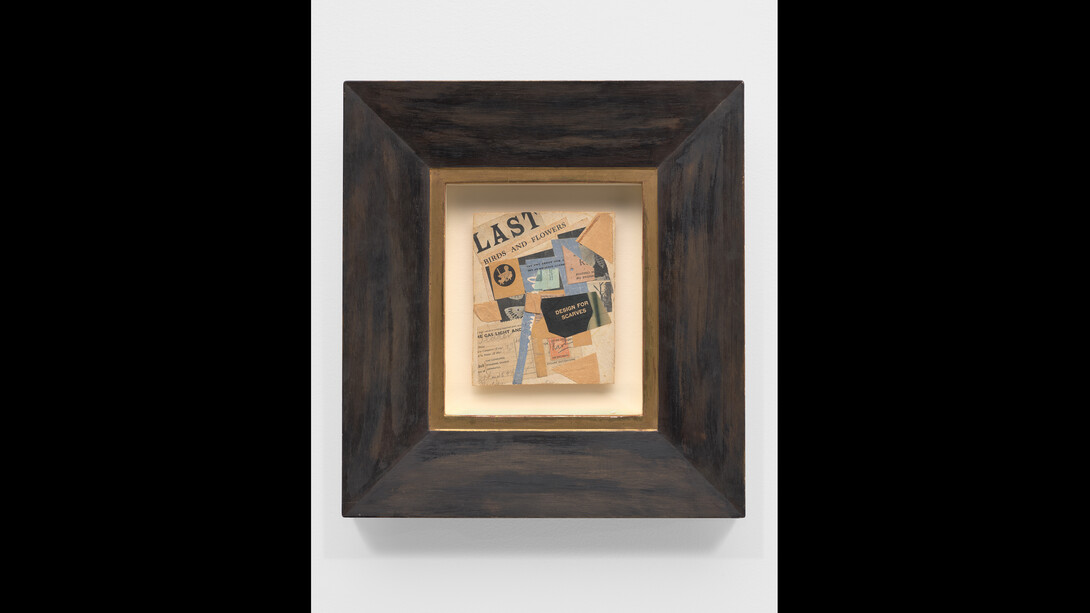 Kurt Schwitters. Courtesy of Nahmad Contemporary