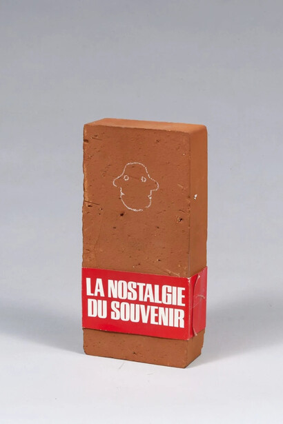 Robert Filliou, La nostalgie du souvenir, 1980. Courtesy of ADN Galería
