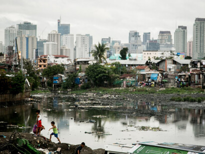 Slums and skyscrapers