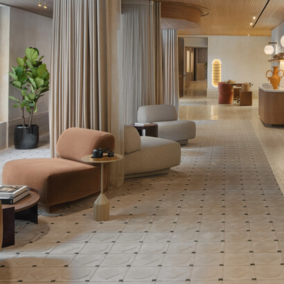 Six Senses Rome never makes relaxation feel like a task with spaces like the spa Tea Lounge