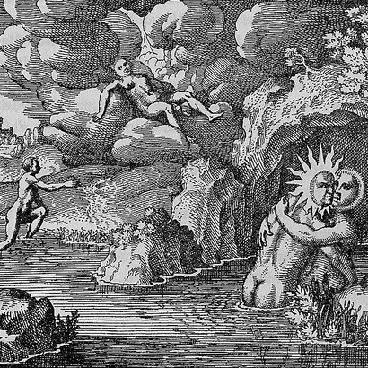 Luna e Sole nell'Atalanta Fugiens